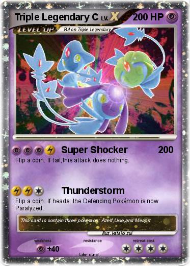 Pokemon Triple Legendary C