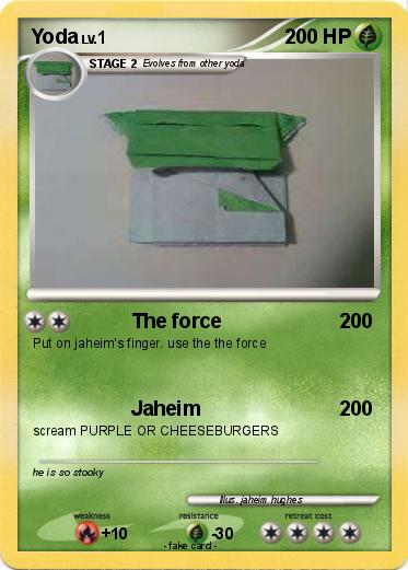Pokemon Yoda