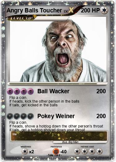 Pokemon Angry Balls Toucher