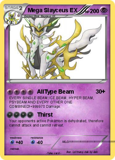 Pokemon Mega Slayceus EX