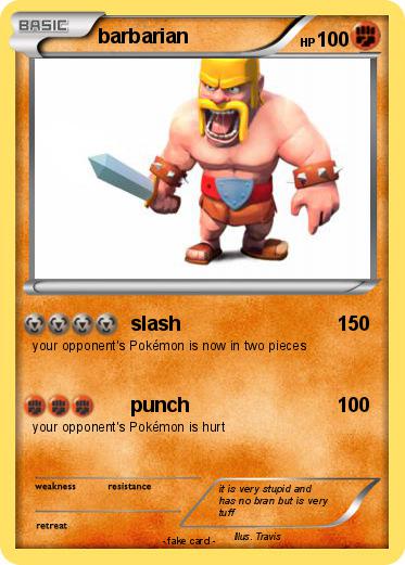 Pokemon barbarian