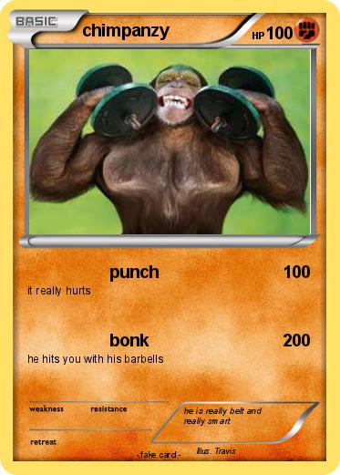 Pokemon chimpanzy
