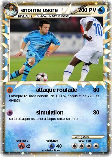 Pokemon enorme osore