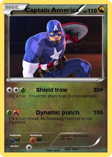 Pokemon Captain America