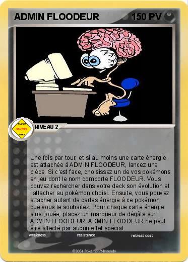 Pokemon ADMIN FLOODEUR