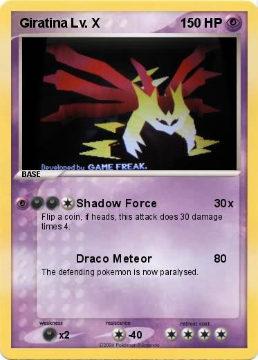 Pokemon Giratina Lv. X