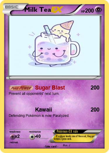 Pokemon Milk Tea