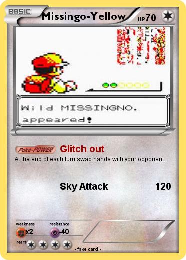 Pokemon Missingo-Yellow