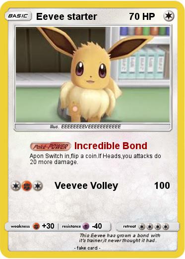 Pokemon Eevee starter