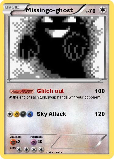Pokemon Missingo-ghost