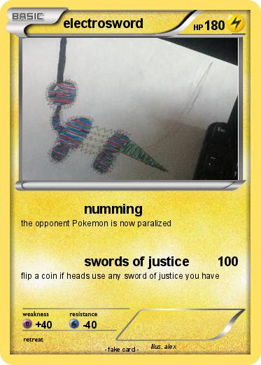 Pokemon electrosword