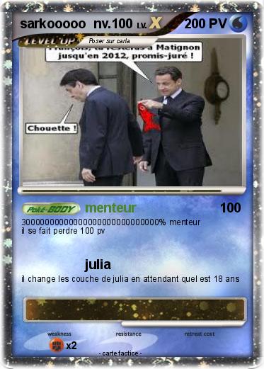 Pokemon sarkooooo  nv.100