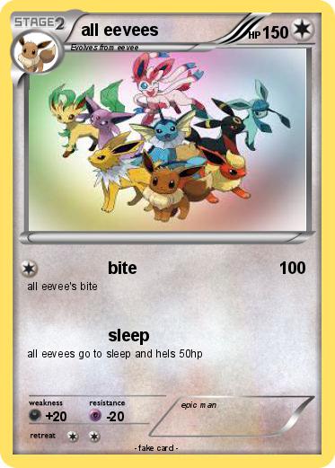 Pokemon all eevees