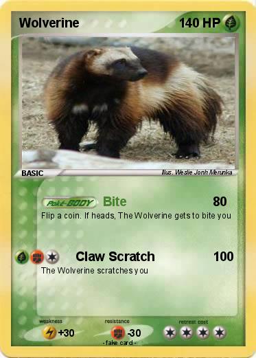 Pokemon Wolverine