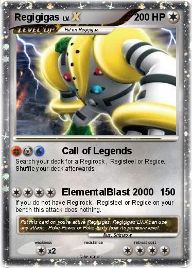 Pokemon Regigigas