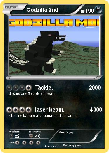 Pokemon Godzilla 2nd