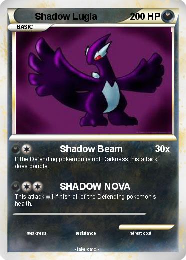 Pokemon Shadow Lugia
