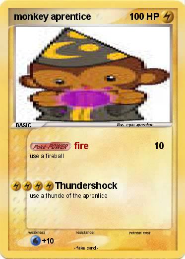 Pokemon monkey aprentice