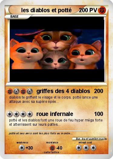 Pokemon les diablos et potté