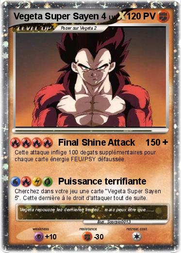 Pokemon Vegeta Super Sayen 4