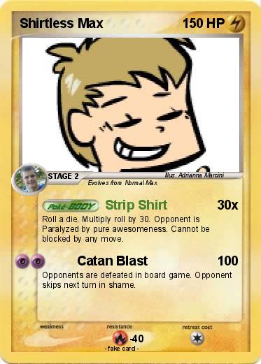 Pokemon Shirtless Max