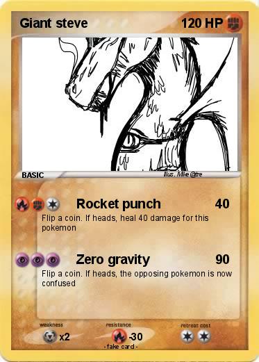 Pokemon Giant steve