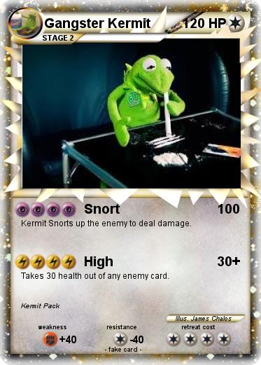 Pokemon Gangster Kermit