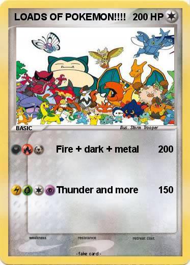 Pokemon LOADS OF POKEMON!!!!