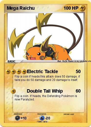 Pokemon Mega Raichu