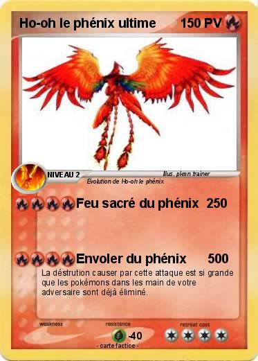 Pokemon Ho-oh le phénix ultime