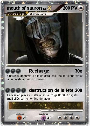 Pokemon mouth of sauron