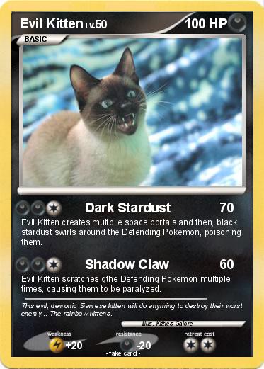 Pokemon Evil Kitten