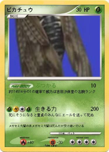 Pokemon ピカチュウ