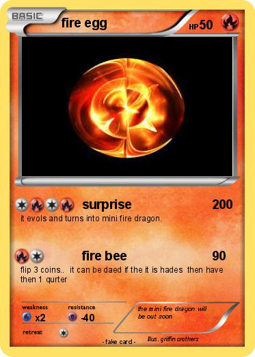 Pokemon fire egg