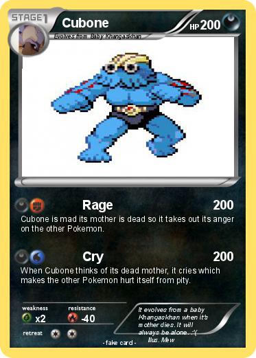 Pokemon Cubone