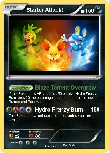 Pokemon Starter Attack!