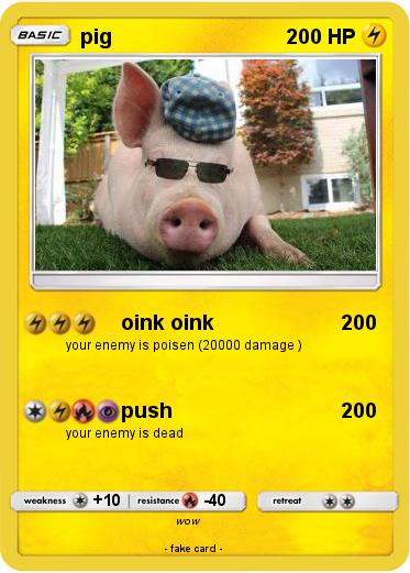 Pokemon pig