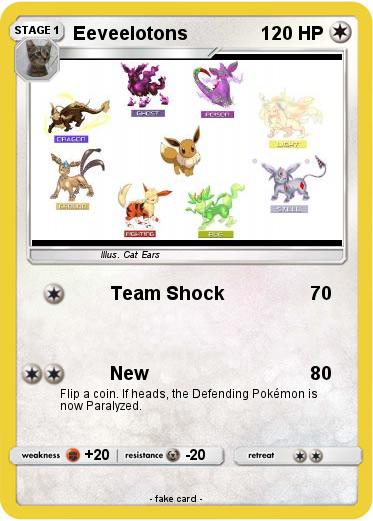 Pokemon Eeveelotons