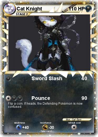 Pokemon Cat Knight