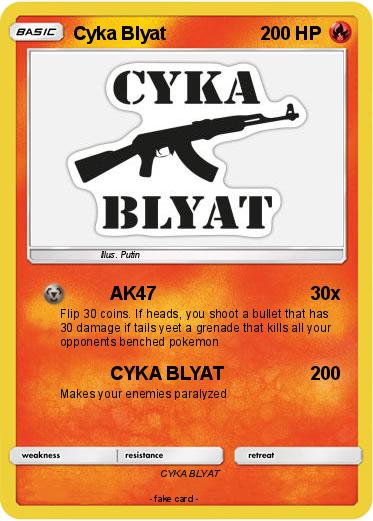 Pokemon Cyka Blyat