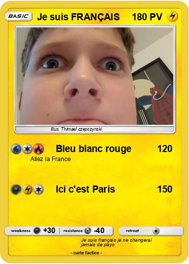 Pokemon Je suis FRANÇAIS