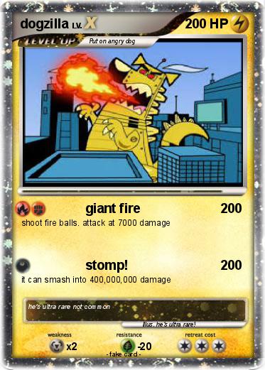 Pokemon dogzilla