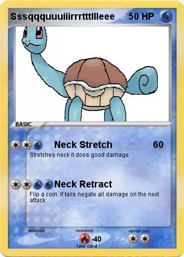Pokemon Sssqqquuuiiirrrtttllleee