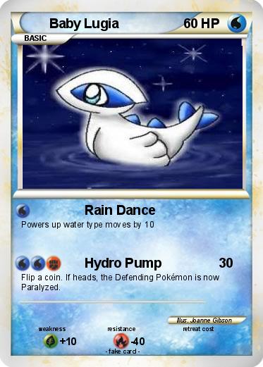 Pokemon Baby Lugia