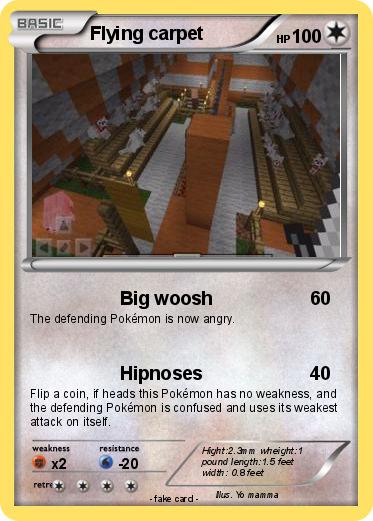 Pokemon Flying carpet