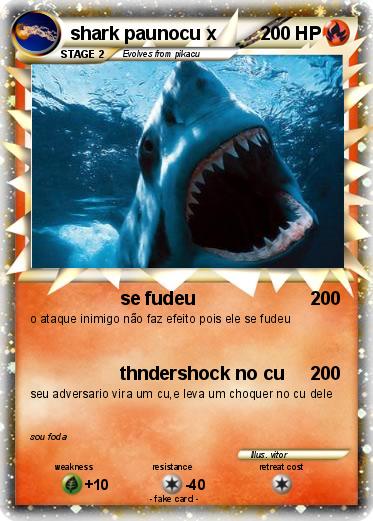 Pokemon shark paunocu x