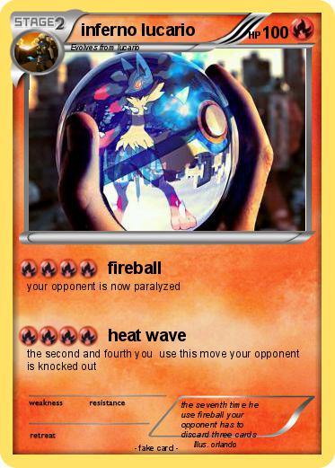 Pokemon inferno lucario