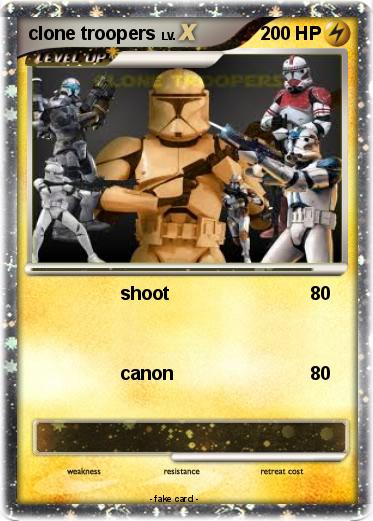 Pokemon clone troopers