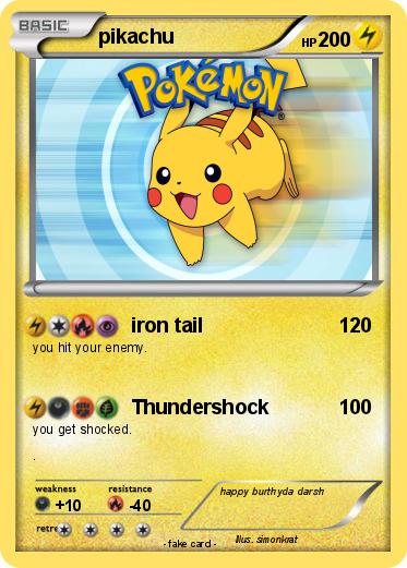 Pokemon pikachu