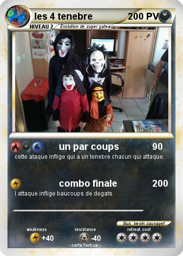 Pokemon les 4 tenebre